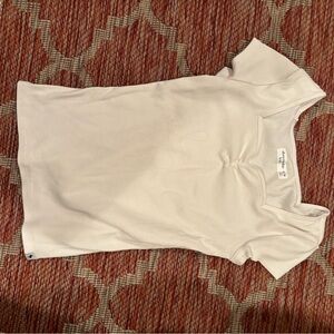 kids cream top